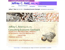 Tablet Screenshot of jeffreycreid.com